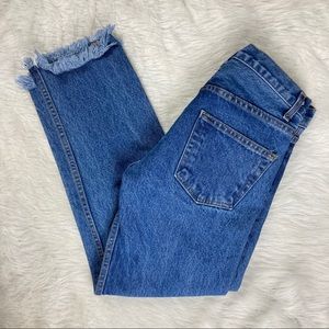John Galt Brandy Melville Raw Hem Jeans Size 28